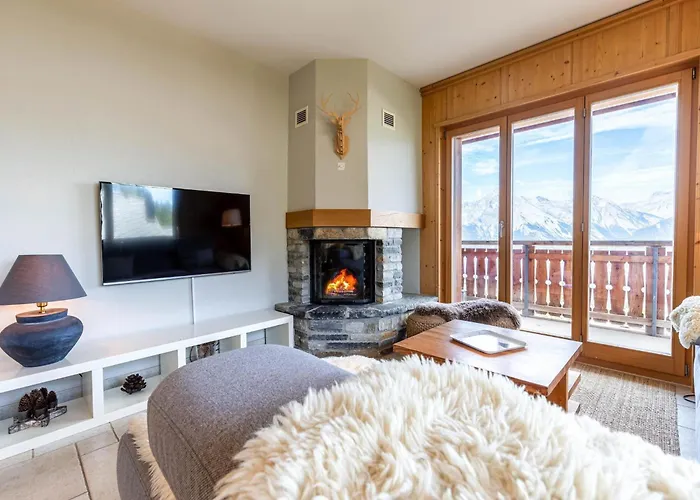 In With Slope Access Apartman Veysonnaz